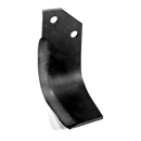Lame droite pour Fraise/Rotavator MURATORI 12000700 adaptable - Blacksteel©