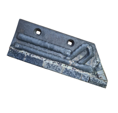 Soc de rasette Droit carbure et rechargement pour charrue LEMKEN 3363710 adaptable