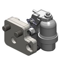 Zwangslenkung, rechts,für Lagerbock 00.158.07.0 und 00.158.07.8 Schwarz 