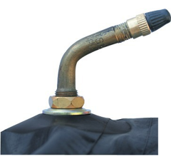 Chambre à air 6.50-10 (7.50-10) valve coudée JS2 | KABAT