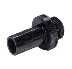 Raccord mâle/ mâle Ø 22 mm pour tube de rampe adaptable