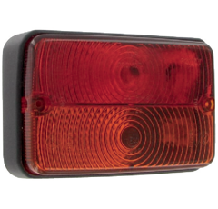 Feu arrière tracteur 120 x 80 x 34 mm