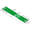 Ressorts à lame 770 mm pour déchaumeur KVERNELAND 57063 adaptable