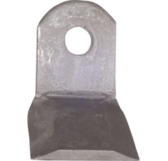 Couteau-Y pour broyeur 120x60mm MASCHIO / GASPARDO 56000421 adaptable - Blacksteel©