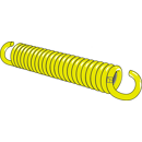 Ressort 14 x 470 x 70 mm adaptable