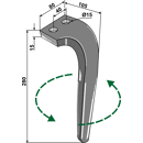 Kreiseleggenzinken - linksSchraube: 960/14x1.5x50 12.9  RH61L RH  Rabe