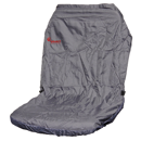 Housse de siège tracteur grise 630 x 420 x 580 mm adaptable
