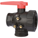 Vanne manuelle 3 voies 1" -  Sphère en T ARAG