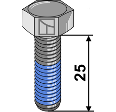 Boulon M14x1,5 pour broyeur DÜCKER adaptable - Blacksteel©