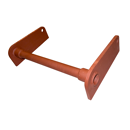 Support attelage à souder pour chargeur MANITOU 55800 adaptable