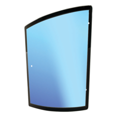 Vitre arrière droite pour tracteur VALMET-VALTRA 3902131M1 adaptable