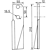 Lame gauche pour fraise-rotavator KUHN 51916600 origine