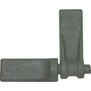 Bordwandscharnier zum Anschweißen + Scharnier 100X40 ganz