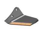 Flügelschar, Hartmetall beschichtet - links 60011HLF Kongskilde by Frank