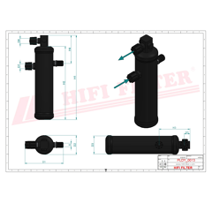 Deshydrateur Climatisation adaptable HIFI FILTER DYH40000