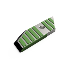 Pointe Droite carbure 2 faces et rechargement pour charrue LEMKEN 3364156 adaptable