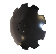 Disque crénelé Ø610x5 pour déchaumeur AGRISEM TCS-DIS-503 adaptable - BlackSteel©