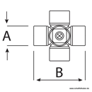 Freilaufkupplung BR3L6738MD- 1 3/8" Z6 mit Klemmbrücke Benzi