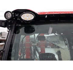 Phare de travail Ovale 5 LED 10-60V 56W 10000 lumens 