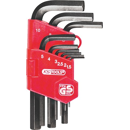 CLES MALES 6 PANS COURTES SUPPORT DE 9 CLES - KS TOOLS