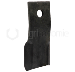 Fléau droit 220 x 80 x 10 mm pour broyeur HUMUS adaptable