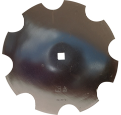 Eggenscheibe gezahnt Ø 510 mm für Scheibenegge KVERNELAND KK121205 Nachbau