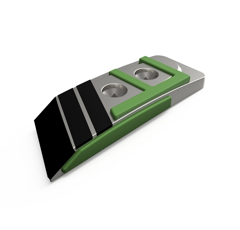 Pointe Droite avec plaquettes carbure, plaquettes arrière et rechargement GOIZIN 10104 adaptable