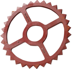 Rueda estrella Ø 530 x 118 mm adaptable - BlackSteel©