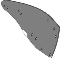 Versoir droit Gregoire Besson 177436 - 177426 adaptable