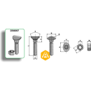 Vis universelle pour KÖCKERLING 901519 adaptable - BlackSteel ©