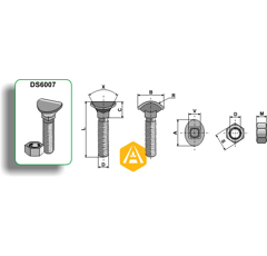 Planetschraube - M10x60 - 10.9