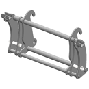 Interface d'accroche pour chargeur frontaux FAUCHEUX G/MAILLEUX adaptable