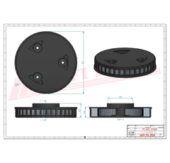Filtre d'aération adaptable HIFI FILTER SAO7096