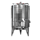 Cuve Inox fond incliné et capacité variable.