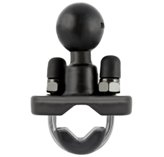 Boule Ø 2,54 cm sur fixation collier 1,27 à 2,54 cm | RAM