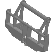 Interface d'accroche pour télescopique MERLO adaptable