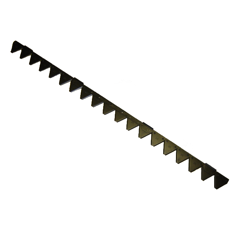 Mähmesser gezahnt 19 KlingenVerstärkungsleiste dazu 374 440 2590660 ESM 