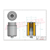 Filtre à gasoil adaptable HIFI FILTER SN70476