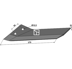 Ersatzflügel - rechts - Stärke 10 - Gewicht 2.960 kg - Mehrere Marken