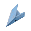 Soc à ailettes  droit pour déchaumeur RABE 26101402 adaptable - BlackSteel©