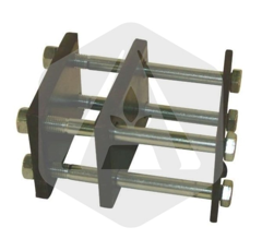 Bride 40 x 100 mm pour dent adaptable