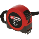 Mètre ruban tri-matière RACING 3m x 16mm | KS TOOLS