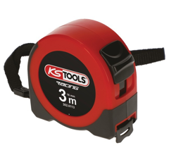 Mètre ruban tri-matière RACING 3m x 16mm | KS TOOLS