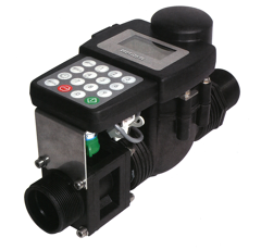 Compteur programmable à arrêt automatique 75 - 550 L/min - 2" Mâle | POLMAC