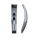 Soc de cultivateur réversible carbure, plaquettes arrière et latérale plus rechargement HORSCH 60034846 adaptable