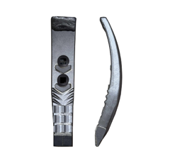 Soc de cultivateur réversible carbure, plaquettes arrière et latérale plus rechargement HORSCH 60034846 adaptable