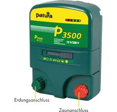 Electrificateur P3500 multifonctions 230 V/12 V - PATURA