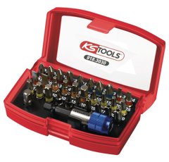 Coffret de 32 embouts de vissage à code couleur | KS TOOLS