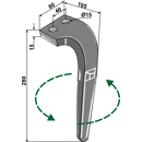 Kreiseleggenzinken 80x15 - 280 links - Nachbau
