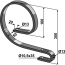 Ressort  32 x 12 mm pour bineuse 33720005 adaptable